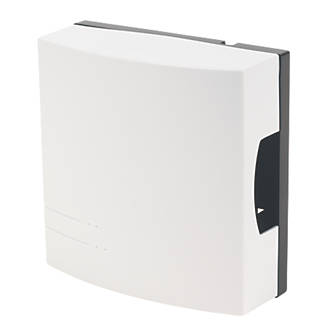 Byron  Wired Wall-Mounted Doorbell White