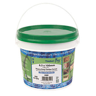 Timber-Tite Bucket 6.5 x 100mm Pack of 200
