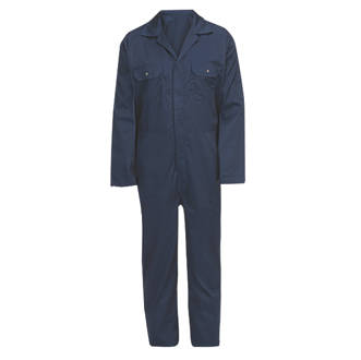 General Purpose Coverall Navy Blue Large 52¾" Chest 31" L