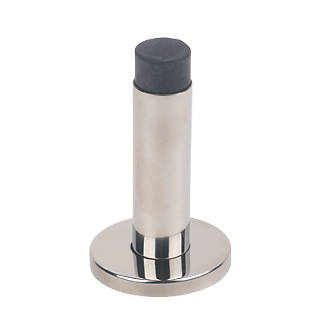 Eclipse Cylinder Projection Door Stop Polished Stainless Steel