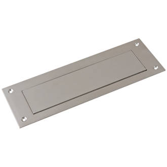 Eclipse Internal Letter Plate Satin Stainless Steel 330 x 110mm