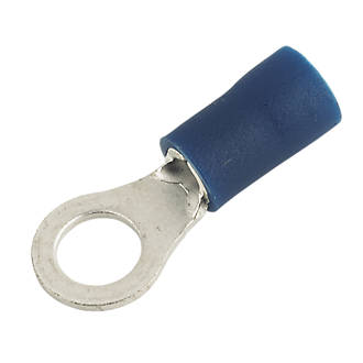Insulated Blue 1.5-2.5mm² Ring Crimp 100 Pack