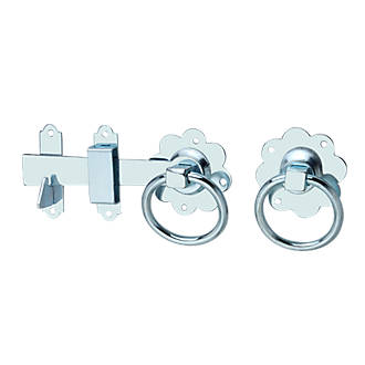 Hardware Solutions Ring Gate Latch Kit Silver