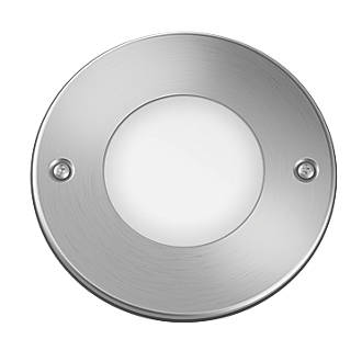 Philips Moss Outdoor  Recessed Ground Spotlight Stainless Steel 3W 270lm