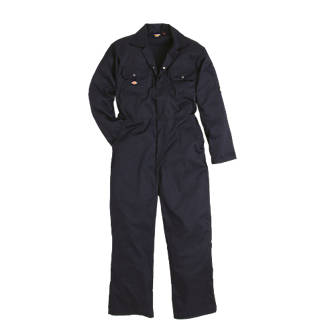 Dickies  Economy Stud Front Coverall Navy Medium 40-42" Chest 30" L