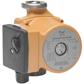 Grundfos UPS 15-50N Traditional Secondary Hot Water Circulator 230V