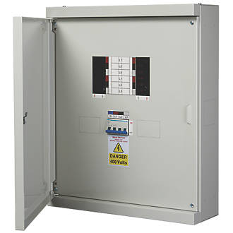 Chint Nxdb 4-Way 125A TP & N Meter Ready 3-Phase Distribution Board