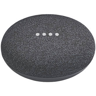 Google Home Mini Voice Assistant Charcoal