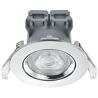 LAP  Adjustable  LED Downlight Chrome 370lm 5W 220-240V