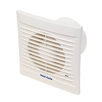Vent-Axia 100T 15W Bathroom Extractor Fan with Timer White 240V